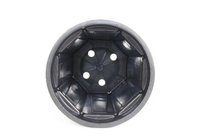 Pots de culture en plastique personnalisés avec logo OEM, norme européenne, réutilisables, noirs, pour semis, arbres, arbustes, agriculture B320 - Product Image 4