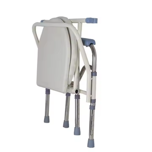 Hot Products <strong>Portable</strong> Foldable Patient Transfer Shower Commode Price Bath Toilet Chair Disabled - Product Image 5