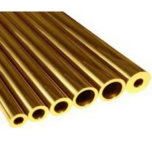 100 Mm Od15mm Id 5.5mm Bend Hollow Brass Capillary Precision Tube Processing