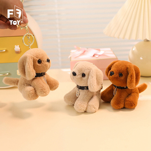 Pendentif chiot mignon et idiot jouet en peluche chien en peluche <span class=keywords><strong>lapin</strong></span> <span class=keywords><strong>lapin</strong></span> poupée sac décoration suspendue - Product Image 4