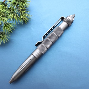 Cadeaux de voyage en plein air personnalisés, stylo tactique, brise-vitre, stylo tactique d'urgence en aluminium aéronautique - Product Image 6
