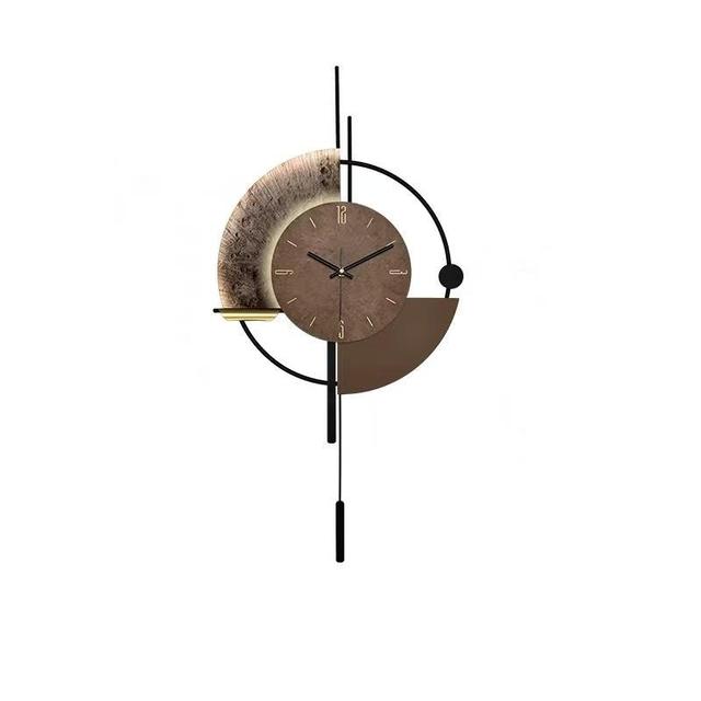 Luxury Modern LED Digital Wall Clock Quartz Movement Metal Needle Luminous Wall Art Lighting Decoration Living Room