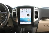 12,1-Zoll Tesla Vertikalbildschirm Android für Mitsubishi Pajero V93 V97 2007-2020 Auto-DVD-Player Autoradio Touchscreen