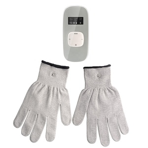 Masajeador de Manos para <span class=keywords><strong>Fisioterapia</strong></span> de Uso Doméstico Konmed 510k, Guantes Conductivos <span class=keywords><strong>TENS</strong></span> Duraderos de Fibra de Plata y Nailon - Product Image 1