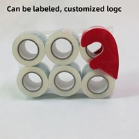 跨境电商业务畅销产品 紧凑易用 38mm 48mm BOPP亚克力胶带分配器 ABS金属迷你封箱器