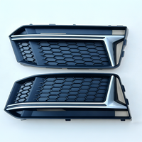Nouvelle couverture de phare antibrouillard en plastique ABS de haute qualité, grille de ventilation du pare-chocs avant, Audi 2017-2019 A4L RS B9, installation facile, 1 an de garantie