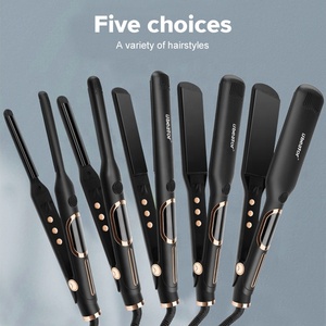 Plancha <span class=keywords><strong>de</strong></span> <span class=keywords><strong>Pelo</strong></span> Profesional con Pantalla LCD, Herramienta Eléctrica para Peinar el Cabello en Casa o en la Peluquería, <span class=keywords><strong>Rizador</strong></span> <span class=keywords><strong>de</strong></span> Ondas Grandes con Interior Acolchado - Product Image 5