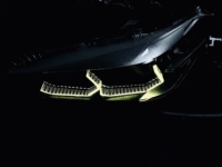 Feux de jour à LED VAHID 5D Crystal Angel Eyes DRL T8-09, anneau halo WRGB, contrôle par application, installation facile, éclairage de retrofit.