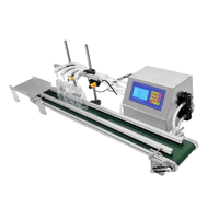 Machine de remplissage automatique à quatre buses à diaphragme pour parfums, huiles essentielles, jus, eau et autres liquides en bouteilles