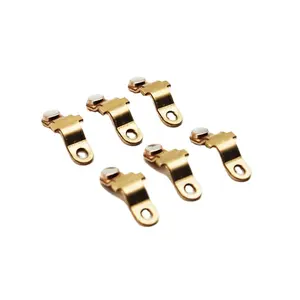 brass stamping terminal parts silver contact