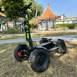 สกู๊ตเตอร์พลังสูงแบบทรงตัวอัตโนมัติ พร้อมแบตเตอรี่ลิเธียม ขนาด 11 นิ้ว ระบบขับเคลื่อน 2 ล้อ และ 4 ล้อ  ระบบกันสะเทือนสำหรับทุกพื้นผิว สำหรับ 2 และ 4 ล้อ รุ่น A16 Scoo - Product Image 5