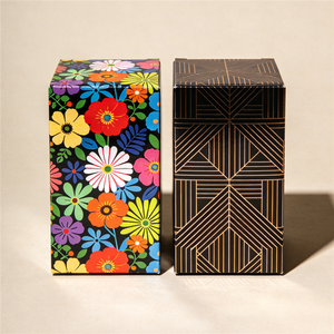 Boîte cadeau personnalisée pour soins de la peau, en carton ondulé, avec logos - Product Image 3