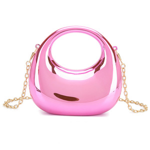 Nouvelles pochettes carrées en acrylique de créateur avec chaîne, sacs à main de soirée pour jeunes femmes, sacs de fête élégants pour femmes - Product Image 1