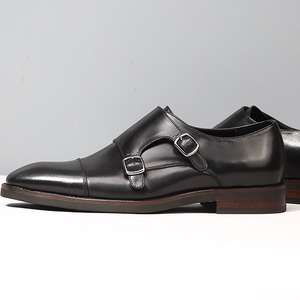 Un moine masculin portant des chaussures, style coréen, formel, à lacets, haut de gamme - Product Image 3