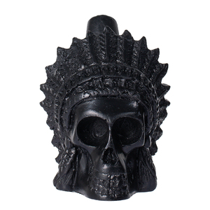 Auténtica flauta <span class=keywords><strong>de</strong></span> Pan <span class=keywords><strong>de</strong></span> estilo Azteca hecha a mano esqueleto fantasma silbato Ideal Halloween Prop para Death Soul accesorios <span class=keywords><strong>de</strong></span> música - Product Image 3