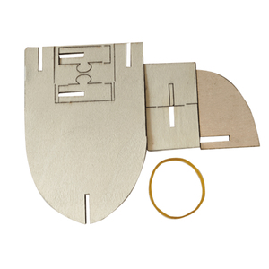Modelo <span class=keywords><strong>de</strong></span> Lancha Rápida <span class=keywords><strong>de</strong></span> <span class=keywords><strong>Madera</strong></span> con Formas Geométricas, Motor <span class=keywords><strong>de</strong></span> Goma, Ensamblaje Mecánico, Rompecabezas, Actividad Educativa STEM para Niños - Product Image 6