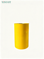 Nouvelle feuille de dorure à chaud jaune 640MM*120M pour films UV et substrats plastiques Durable et écologique