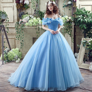 <span class=keywords><strong>Abito</strong></span> da Principessa Cenerentola con Gonna Ampia per Spettacoli, Nuovi Servizi Fotografici Matrimoniali, Esami Artistici, <span class=keywords><strong>Abito</strong></span> da Sera per Donne - Product Image 3