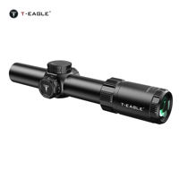 Vente en gros de lunette de visée T-EAGLE EOX 1.2-6x24 30 mm en alliage d'aluminium avec mise au point rapide IR LPVO et accessoires de chasse pour une utilisation en extérieur