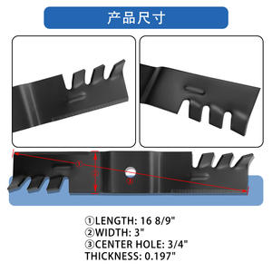 Cuchilla de Repuesto para Cortacésped Ningbo Quanpin 17 Pulgadas A18208 3 para Usuarios de Cortacéspedes - Product Image 5
