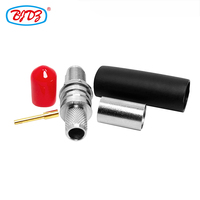 Usine SMA femelle Jack écrou cloison à sertir pour LMR240 BJR-240 H-155 H155 RG59 4DFB RF connecteurs coaxiaux coaxiaux en Stock