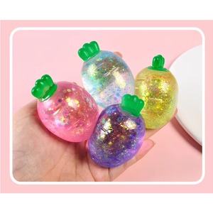 CHENXI Slow Rebound Toys Stressball Maltose Carrot Fidget Sensory Toys Decompression <b>Squeeze</b> Toys for Kids - Product Image 6