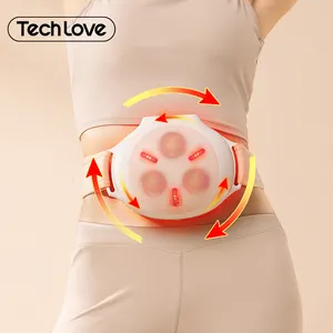 Tech Love Automatic Abdomen Kneading Vibration Fat Reducer Instrument Massager Household Kneading Waist Massager Instrument