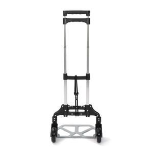 Chariot à main pliable multifonctionnel robuste, chariot de courses pliable portable avec matériau en plastique, aluminium et tissu - Product Image 3