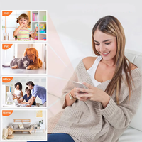 NOUVELLE Caméra Wifi sans fil 1080P Mini Caméra de surveillance nocturne Enregistreur vidéo Détection de mouvement pour bébé et animaux domestiques Caméra IP HD