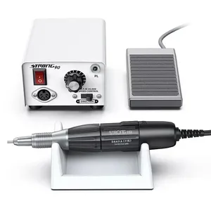 STRONG 90 Control <b>Box</b> Micromotor Handpiece Nail Drills Manicure Machine Pedicure Electric Nail <b>File</b> Kit Nails Art Equipment - Product Image 1