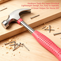 Ergonomisch Ausgewogenes 24-teiliges Rosa Heimwerker-Werkzeugset für Frauen und Mädchen, Leichtes Multifunktionales Handwerkzeug-Set in Box