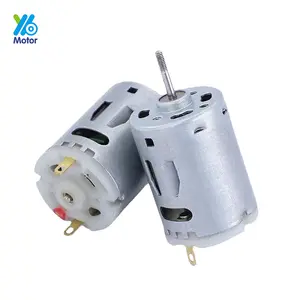 Yb 380 מגנט קבוע גדול מברשת מיקרו חשמלי 12v 24v מנוע dc עבור מייבש שיער