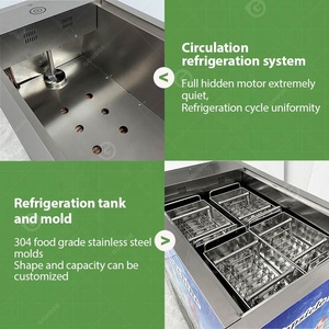 Thương mại nước trái cây hoàn toàn tự động CE phê duyệt Pop công nghiệp di động <span class=keywords><strong>Ice</strong></span> Lolly Popsicle làm cho máy - Product Image 5