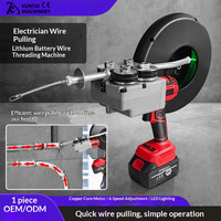 Passe-câbles électrique portable multifonction 1400W, tire-câbles automatique pour tubes dissimulés, ingénierie électrique