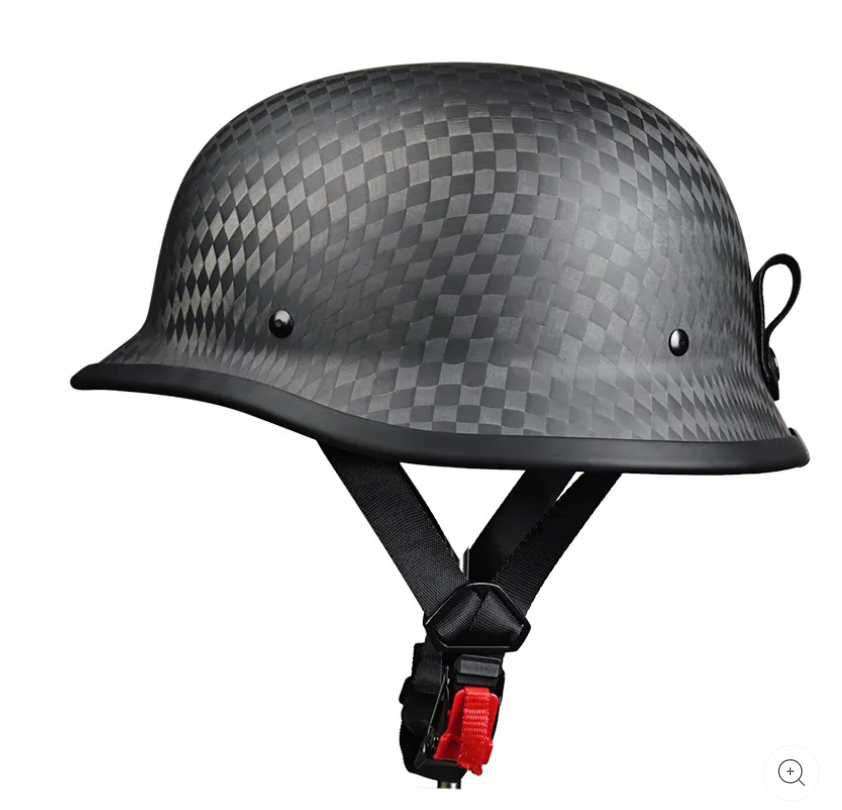 carbon motorcycle half helmet Air - BADASS Retractable Visors The half helmet is assembled with tinted sun visor which is easy to retract if you dont want to use the visor S2102 Shorty Half Helmet -
