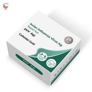 Kit Test Antigenico per Virus dell'Influenza Aviaria AIV H5 H7 H9, Rilevamento della Grippa Aviaria, Test su Strisce di Tampone Cloacale per Polli, Anatre e Allevamenti Avicoli, OEM ODM - Product Image 2
