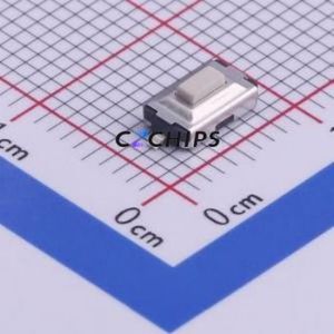 TS-1007S-26 Tactile Switch SMD,3.6x6.1mm Switch Single Pole Single Throw Rectangle Button Vertical Mount 6.1mm - Product Image 1