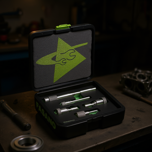 Jeu de 5 tarauds métriques Fasano en acier de précision pour réparation automobile - Product Image 3