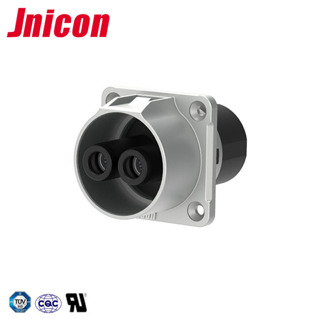 120A 80A 50A Field Assembly 2 Pin Power Battery Connector IP67 Industrial Waterproof Plug Socket