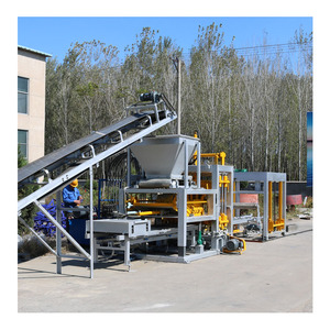 Machine à fabriquer des blocs QT6-15, machine à pavés <span class=keywords><strong>en</strong></span> béton, ligne de production, machine hydraulique automatique à pression de ciment - Product Image 6