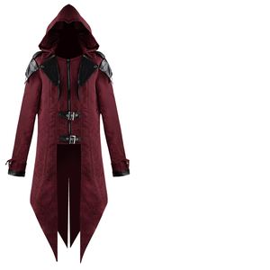 Veste de <span class=keywords><strong>cosplay</strong></span> d'assassin médiéval tendance, style Assassin's <span class=keywords><strong>Creed</strong></span>, streetwear vintage, veste à capuche pour Halloween, Noël, costumes de films et de séries TV - Product Image 4