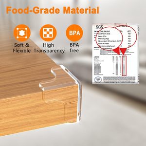 Trong suốt bảo vệ trẻ em đồ nội thất rõ ràng giường PVC bé chống an toàn cạnh bảng góc bảo vệ góc bảo vệ - Product Image 2