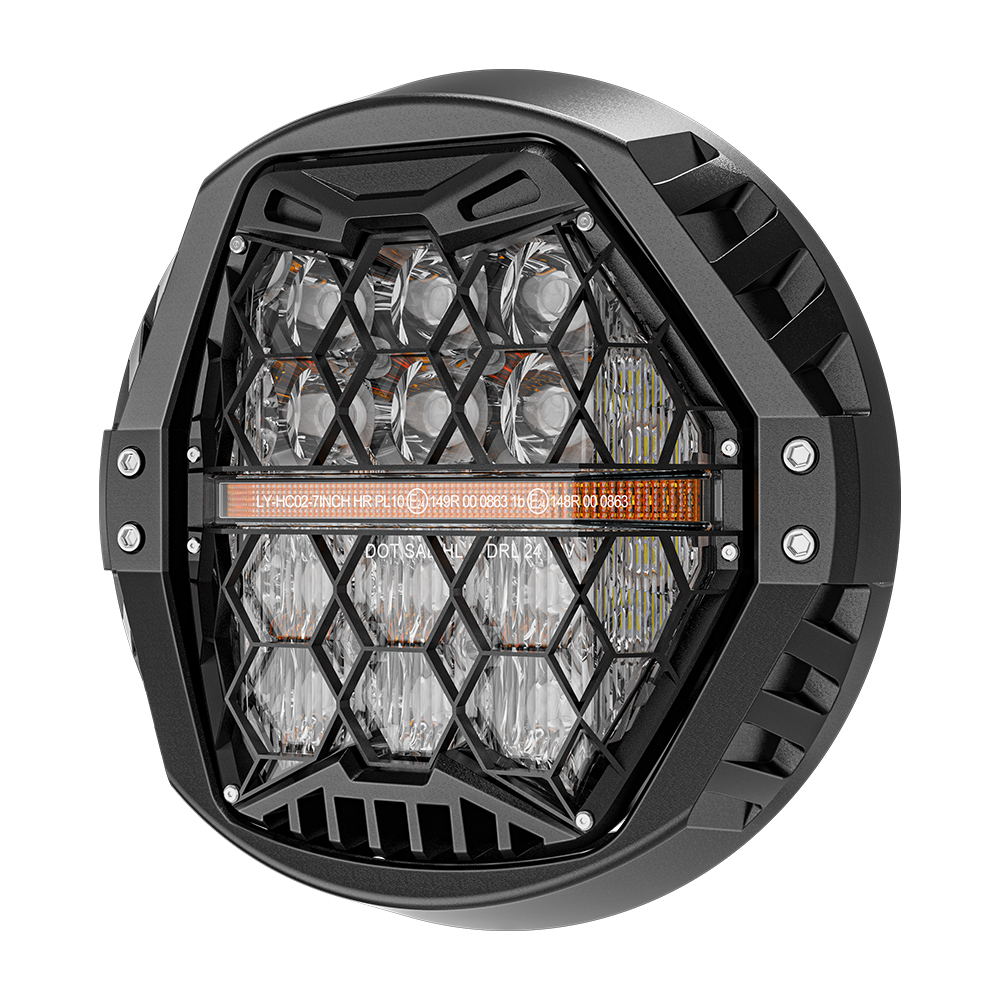 Couleur noire avec ambre DRL