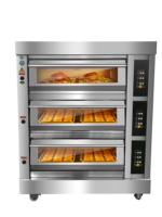 Four à Cuisson Électrique Commercial à Vendre pour Boulangerie, Four à Pain et Pâtisserie, Four à Gaz pour Boulangerie, Four à Pain, Four de Pâtisserie