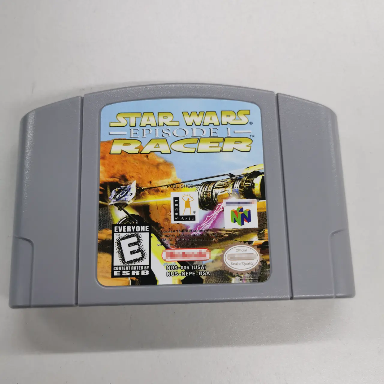 StarWars Episode I - Racer N64 Game Cartridge card for Nintendo 64 US Version
