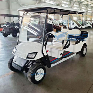 New Electric 4 Wheels Off-road Club Car Golf Cart with 2-8 Seats Steel & Plastic Construction Special transportation - Product Image 6