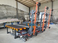 Table de chargement automatique de verre avec ventouses multiples pour ligne de production de découpe de verre CNC