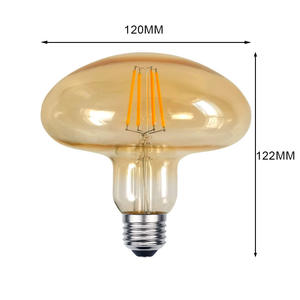 Ampoule LED rétro créative en forme d'<span class=keywords><strong>Edison</strong></span> Lumière chaude marron E27 <span class=keywords><strong>Lampe</strong></span> décorative Filament transfrontalier Verre à vis Style Vintage - Product Image 4