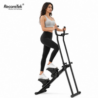 Equipo de Fitness para Mujeres, Máquina de Ejercicios de Escaleras para Uso Doméstico, Kit de Fitness para el Hogar, Superficie Antideslizante Resistente, para Apartamentos