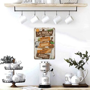 Letrero Decorativo Rectangular de <span class=keywords><strong>Madera</strong></span> con <span class=keywords><strong>Frases</strong></span> <span class=keywords><strong>en</strong></span> Español <span class=keywords><strong>para</strong></span> Cocina, Decoración Otoñal <span class=keywords><strong>para</strong></span> el Hogar, Regalo de Inauguración - Product Image 2